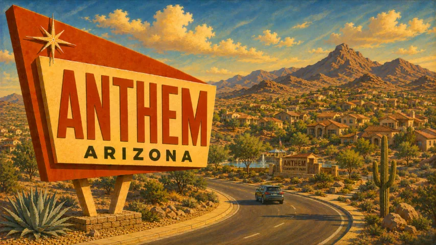 Anthem, Arizona city scenery