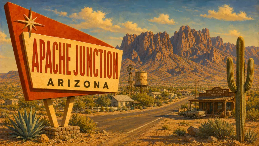 Apache Junction, Arizona city scenery