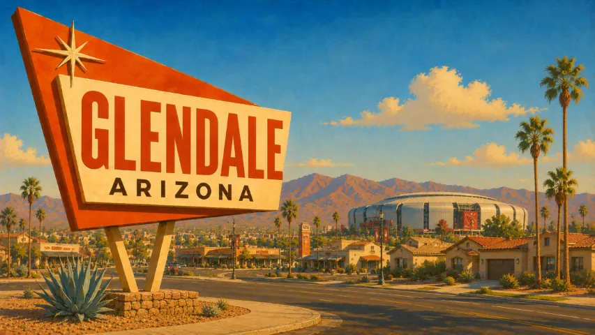 Glendale, Arizona city scenery