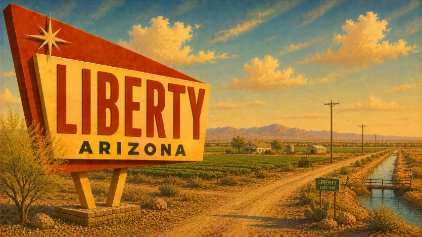 Liberty, Arizona city scenery