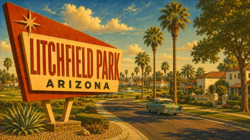 Litchfield Park, Arizona city scenery