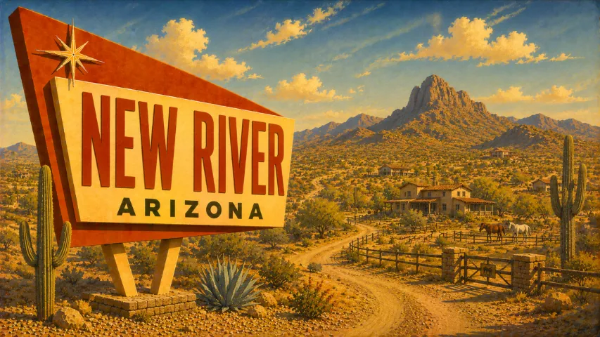 New River, Arizona city scenery