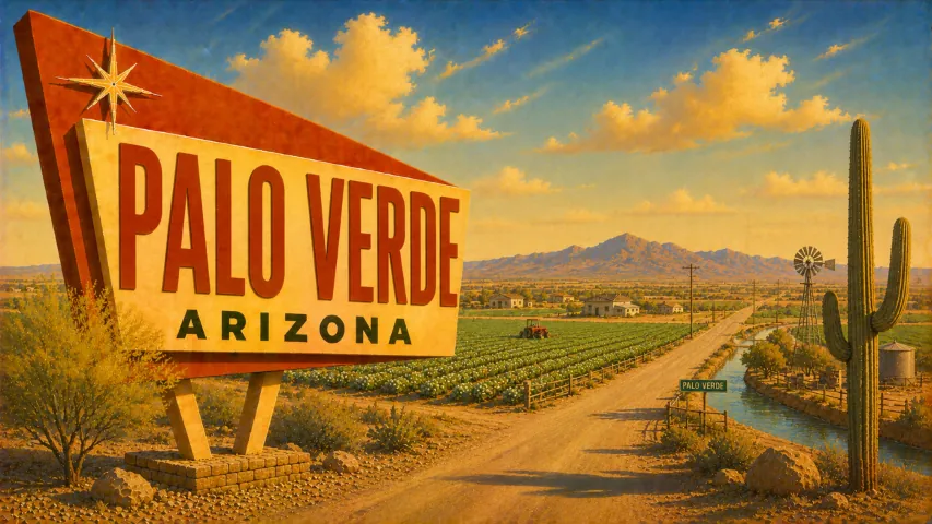 Palo Verde, Arizona city scenery