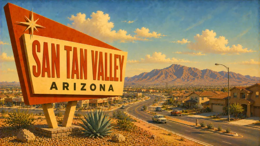 San Tan Valley, Arizona city scenery