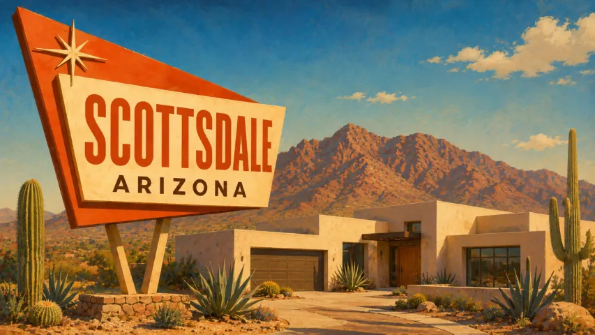 Scottsdale, Arizona city scenery