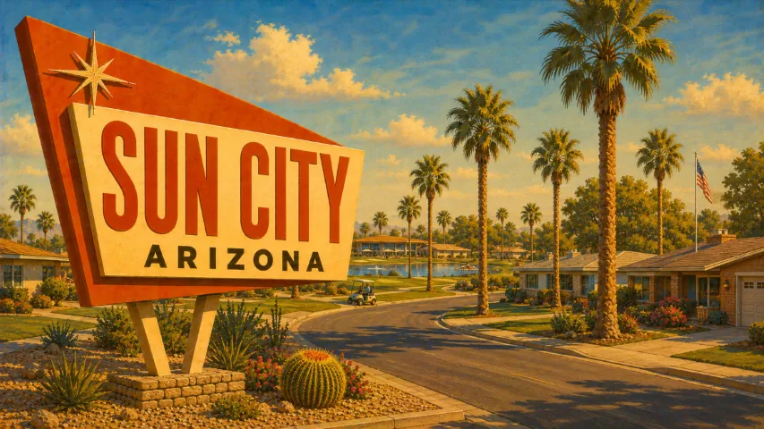 Sun City, Arizona city scenery