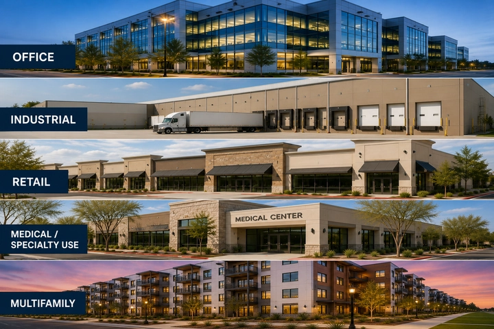 Commercial asset types and underwriting changes