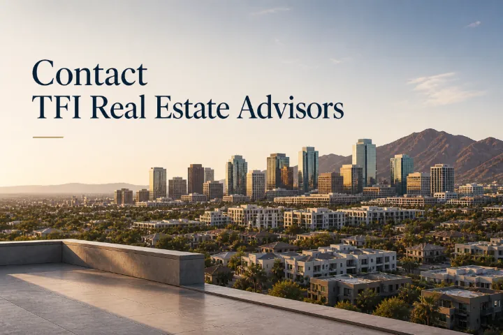 Contact TFI Real Estate Advisors for a focused property and transaction discussion