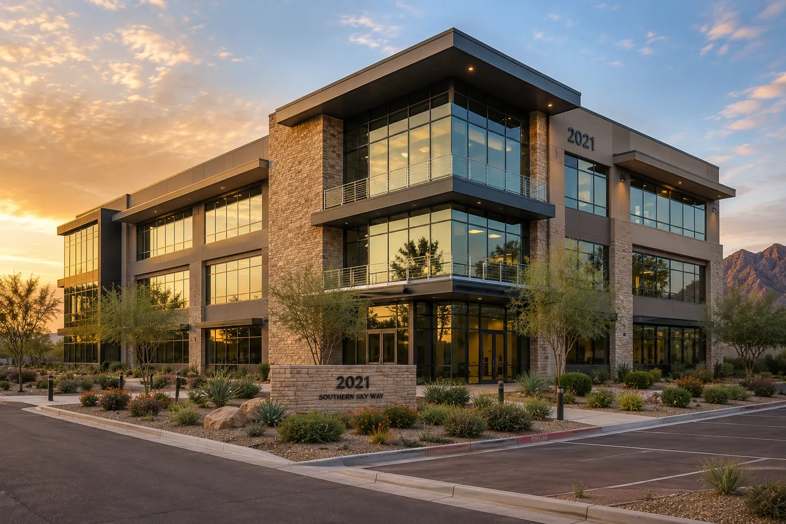 Modern office property