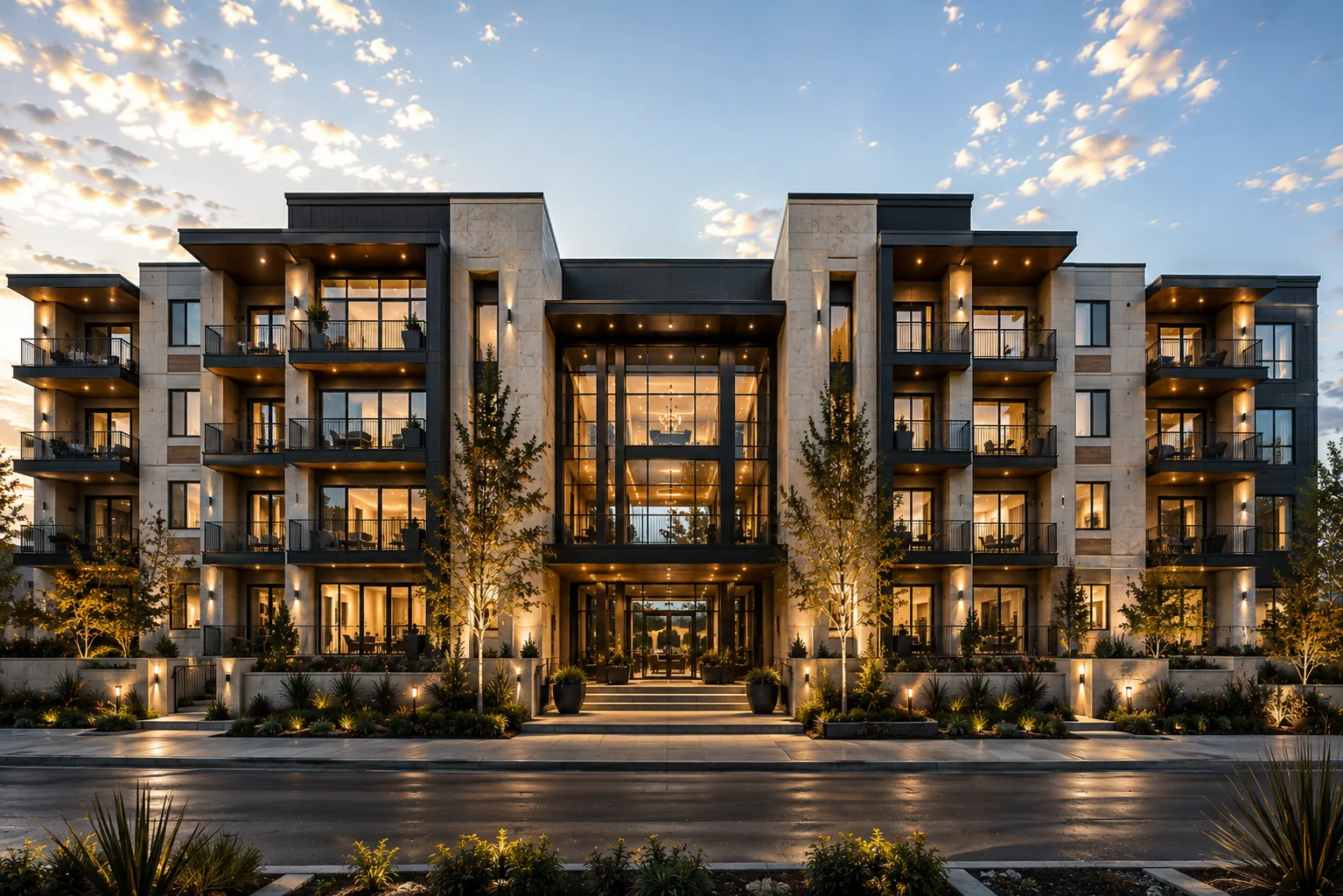 Multifamily apartment property