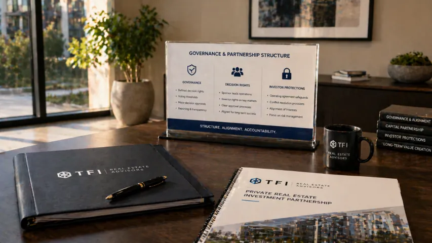 Real estate partnership governance, investor decision rights, and long-term accountability