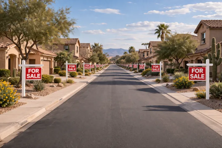 Greater Phoenix Area home buyer meeting with a real estate broker advisor