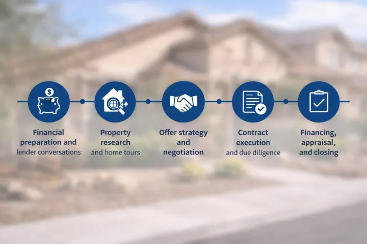 Greater Phoenix Area home-buying process from preparation through closing