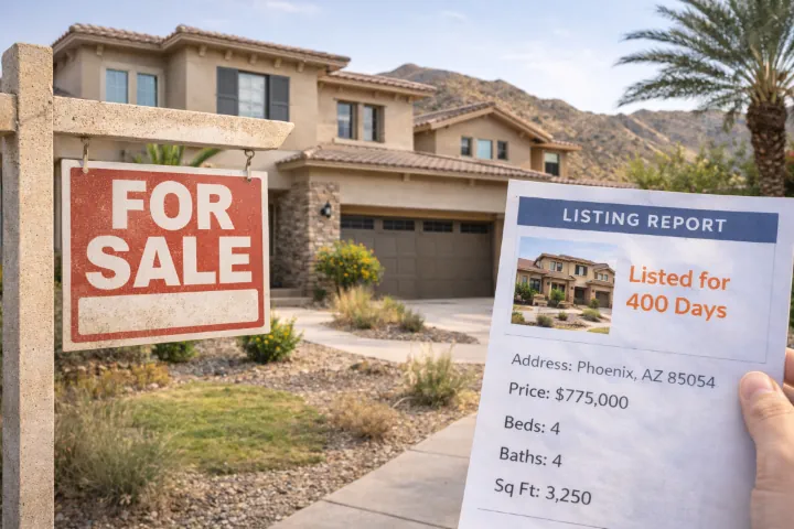Greater Phoenix Area home requiring a revised expired-listing strategy