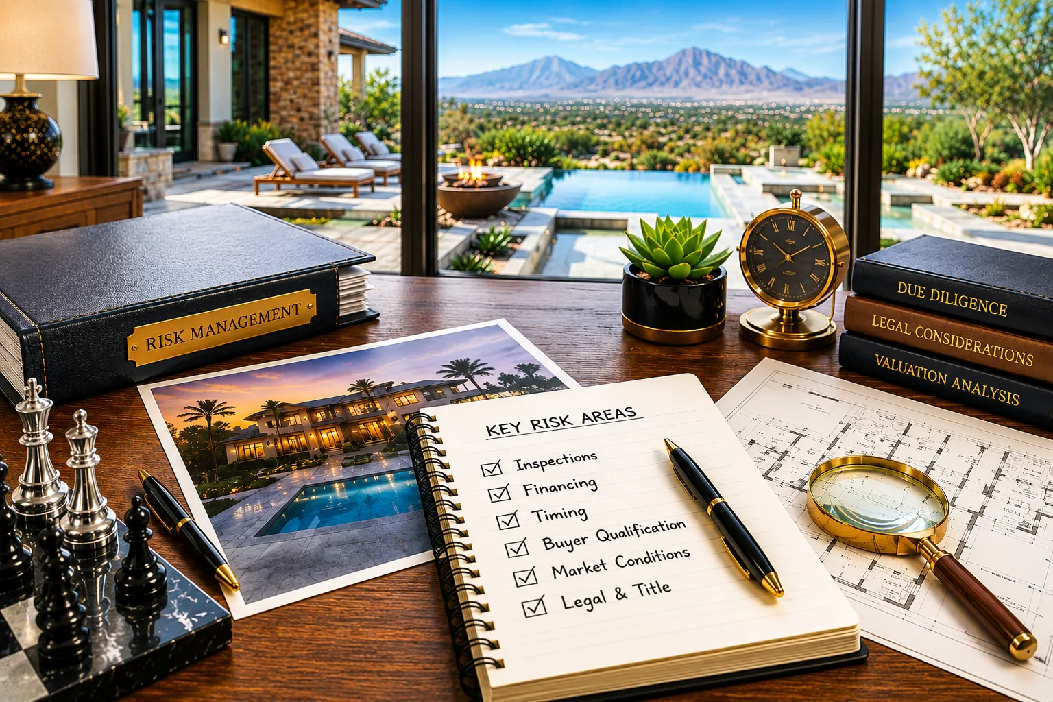 Broker-led risk review for a high-value Greater Phoenix Area residential transaction