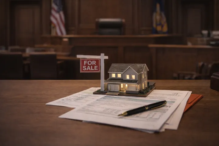 Structured communication and documentation for a high-conflict divorce property sale