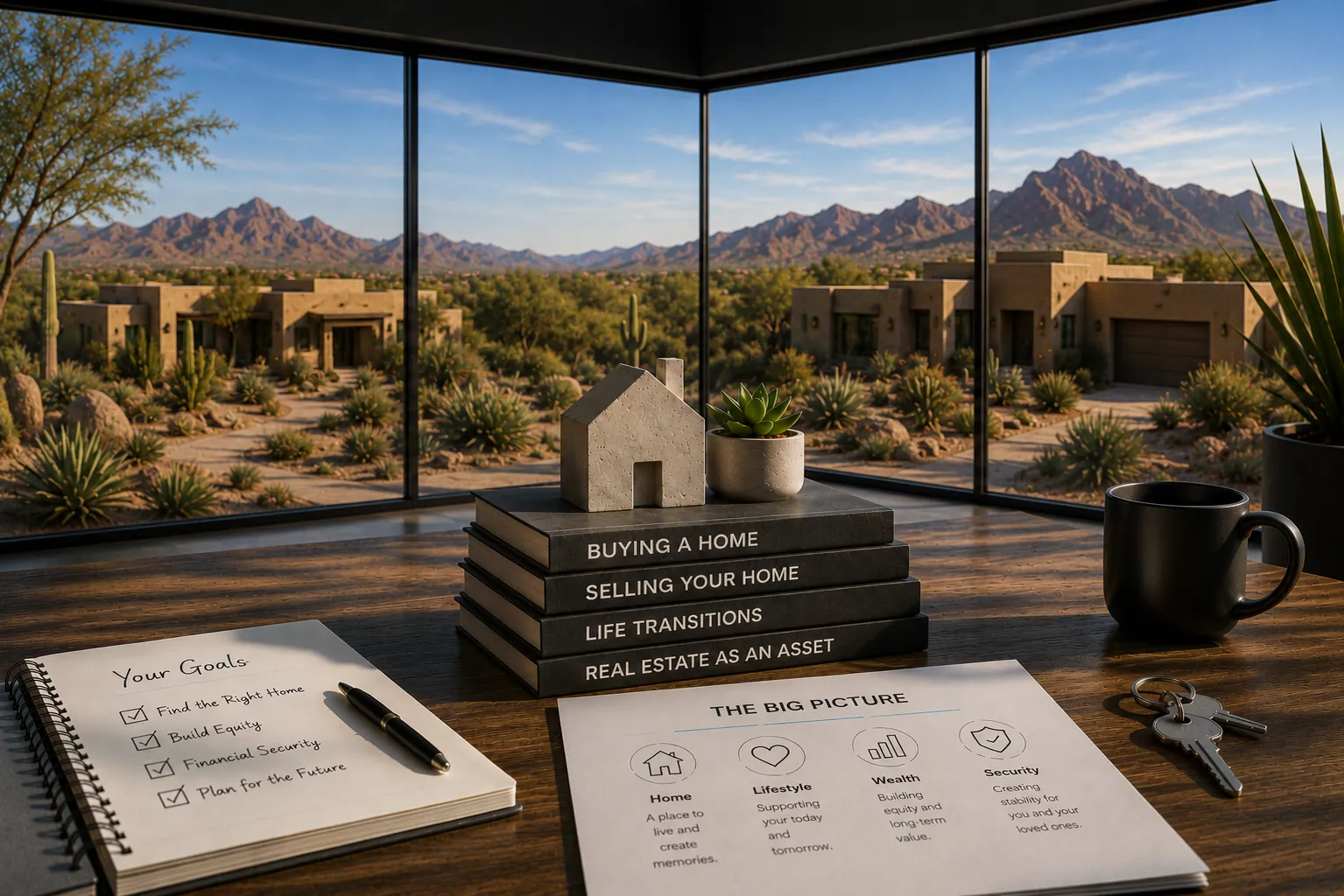 Greater Phoenix Area home buyers sellers owners and families receiving residential real estate guidance
