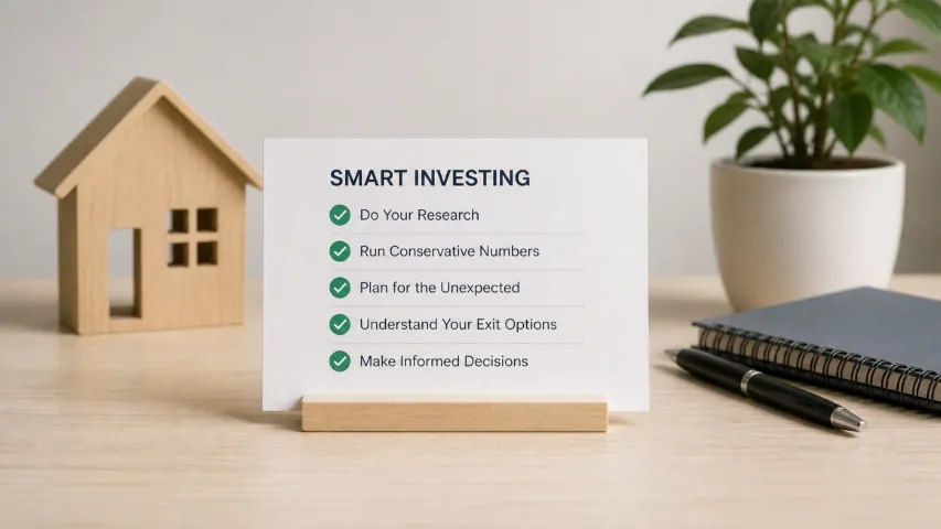 Beginning investor identifying optimistic rent, missing expenses, weak reserves, and exit-risk mistakes