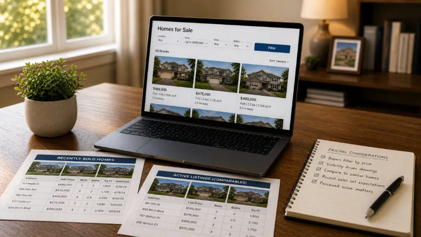 Buyers comparing Arizona homes by price, location, condition, and features