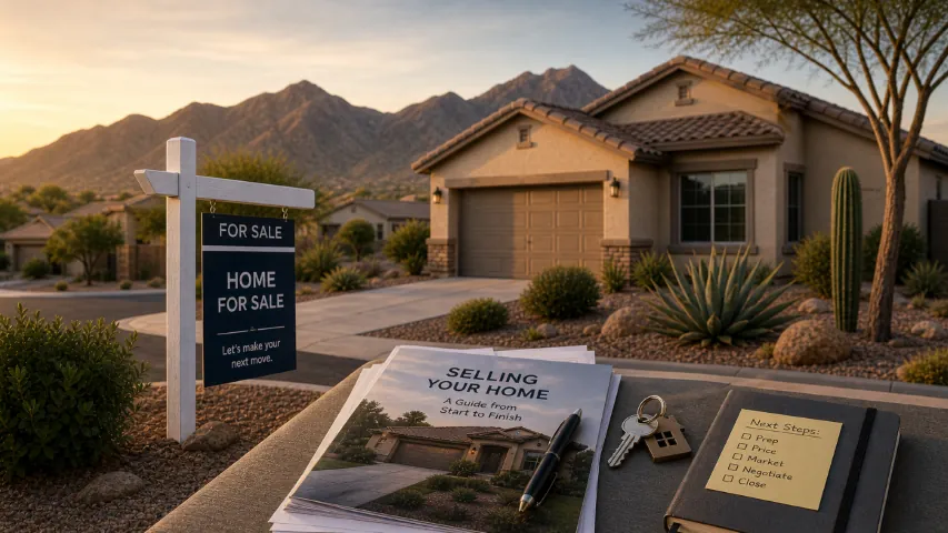 Arizona home prepared for sale
